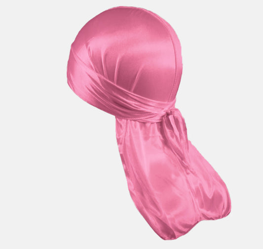 DUtheRAGthing "Baby Pink" Solid Silky Durags