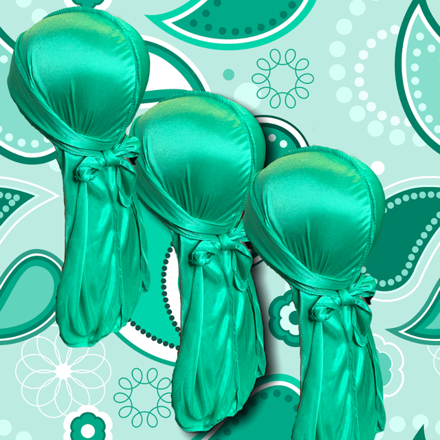 DUtheRAGthing "Mint Green" Solid Silky Durags - DUtheRAGthing