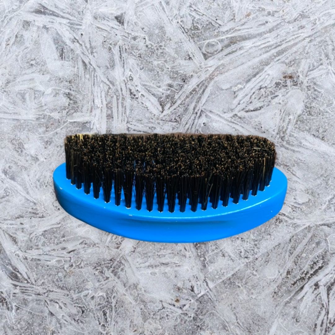 DUtheRAGthing Curved Blue Premium 360 Wave Brush Medium - DUtheRAGthing